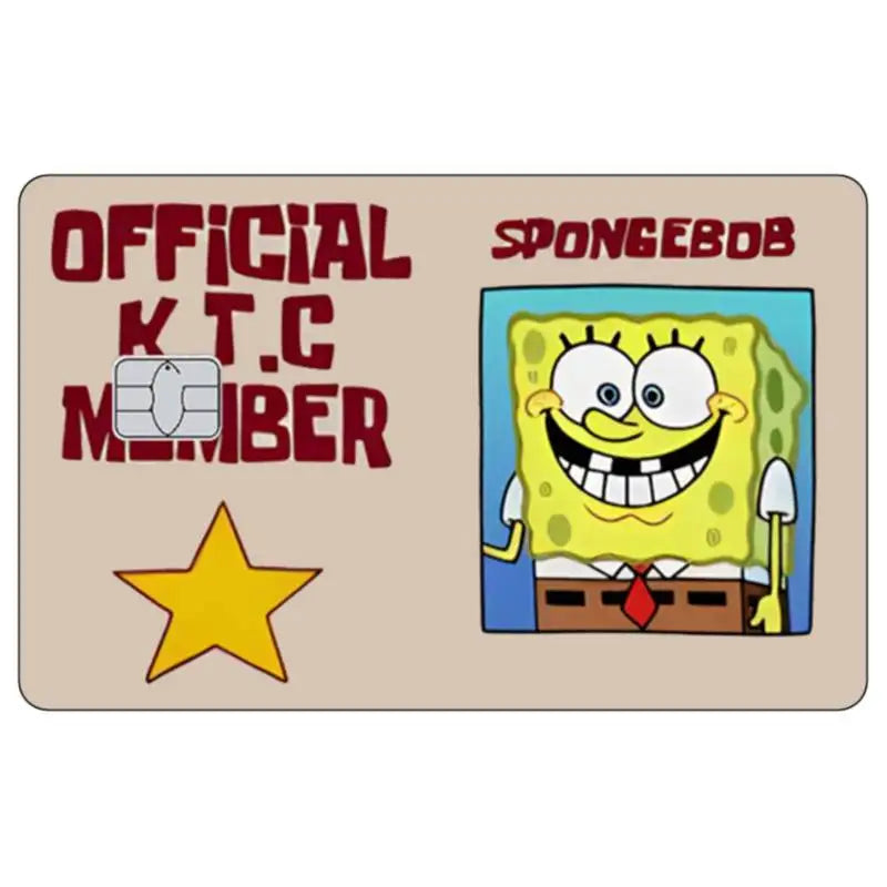SpongeBob Patrick Star Card Skin