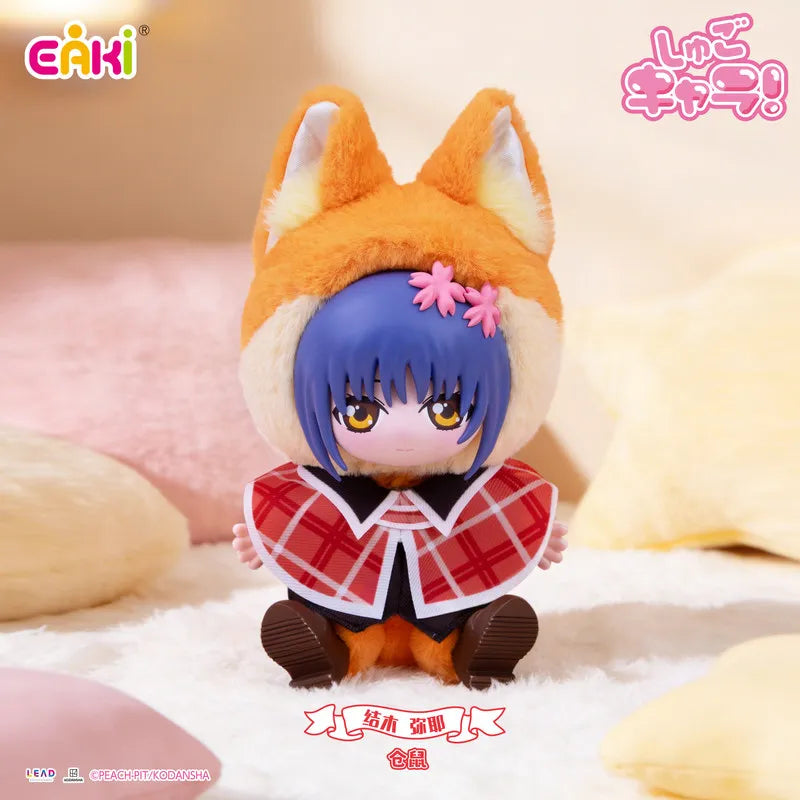 In Stock Genuine EAKI SHUGO CHARA Cute Pet Party Plush Blind Box Anime Figure Hinamori Amu Tsukiyomi Ikuto Doll Toys Gift