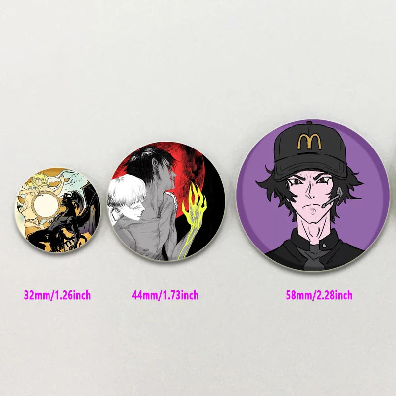 Devilman Crybaby Amon Brooch Pins