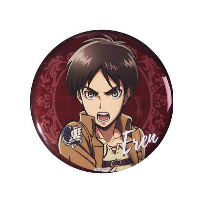 58mm Anime Attack on Titan Eren Jaeger Armin Arlert Erwin Smith Hange Zoe Cosplay COSTUME Badge Pin SPTE Tinplate Brooch﻿ Prop