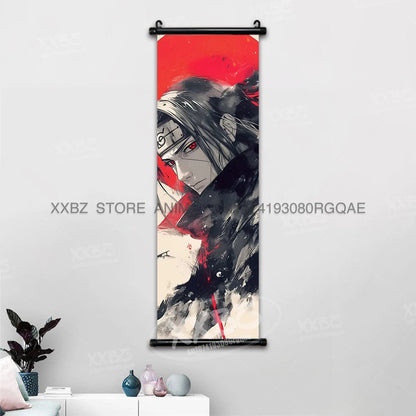 Naruto Hyuga Hinata Canvas Scroll