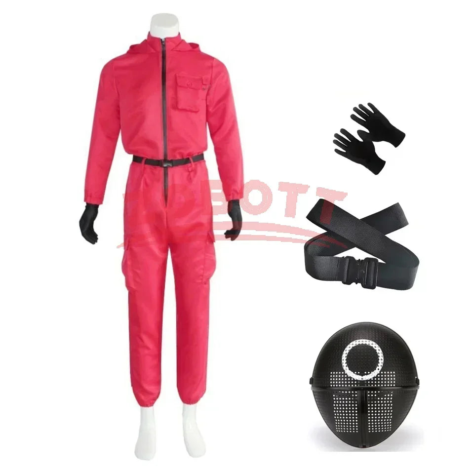 Red Calamari Jumpsuit