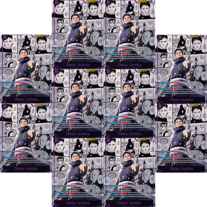 Naruto Card TCG Manga Rare Card Obito/Madara/Itachi/Rock Lee DIY Custom Hobby Collection Card with Foil Textures Holographic
