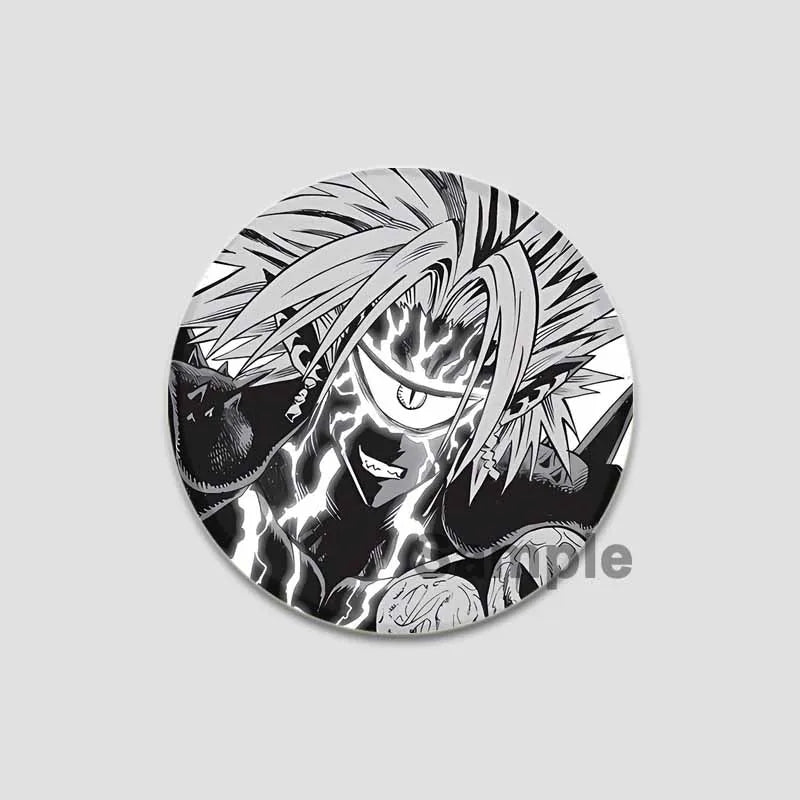 One Punch Man Saitama Button Pins