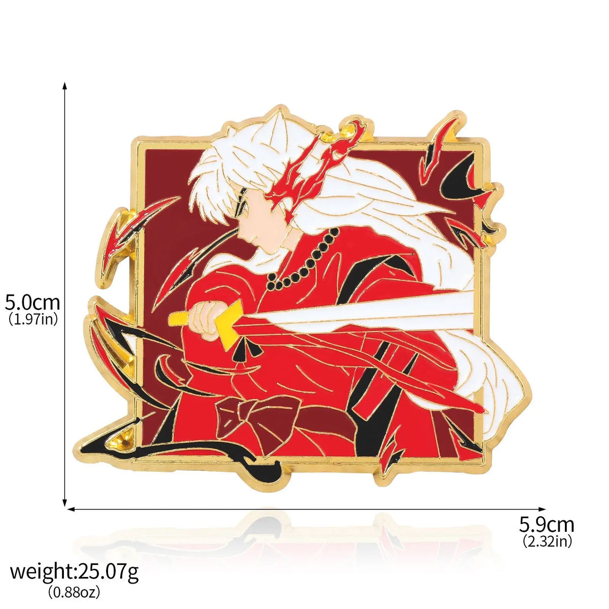 Inuyasha Sesshoumaru Brooch