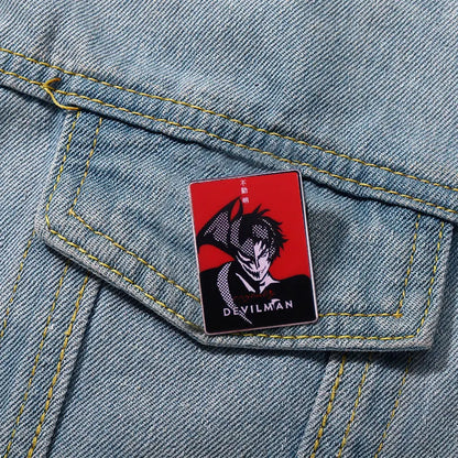 Devilman Crybaby Akira Fudo Enamel Pin