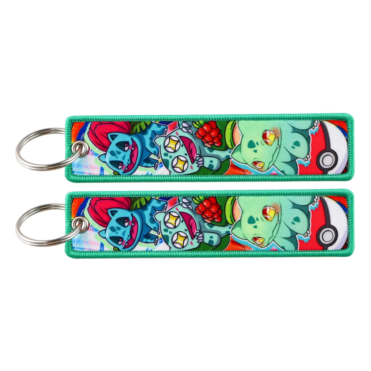 Anime Game Embroidery Keychain