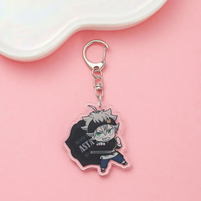 Black Clover Acrylic Keychain
