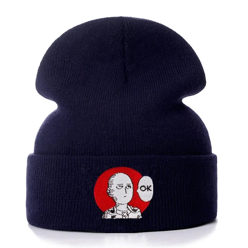 One Punch Man Saitama Beanie