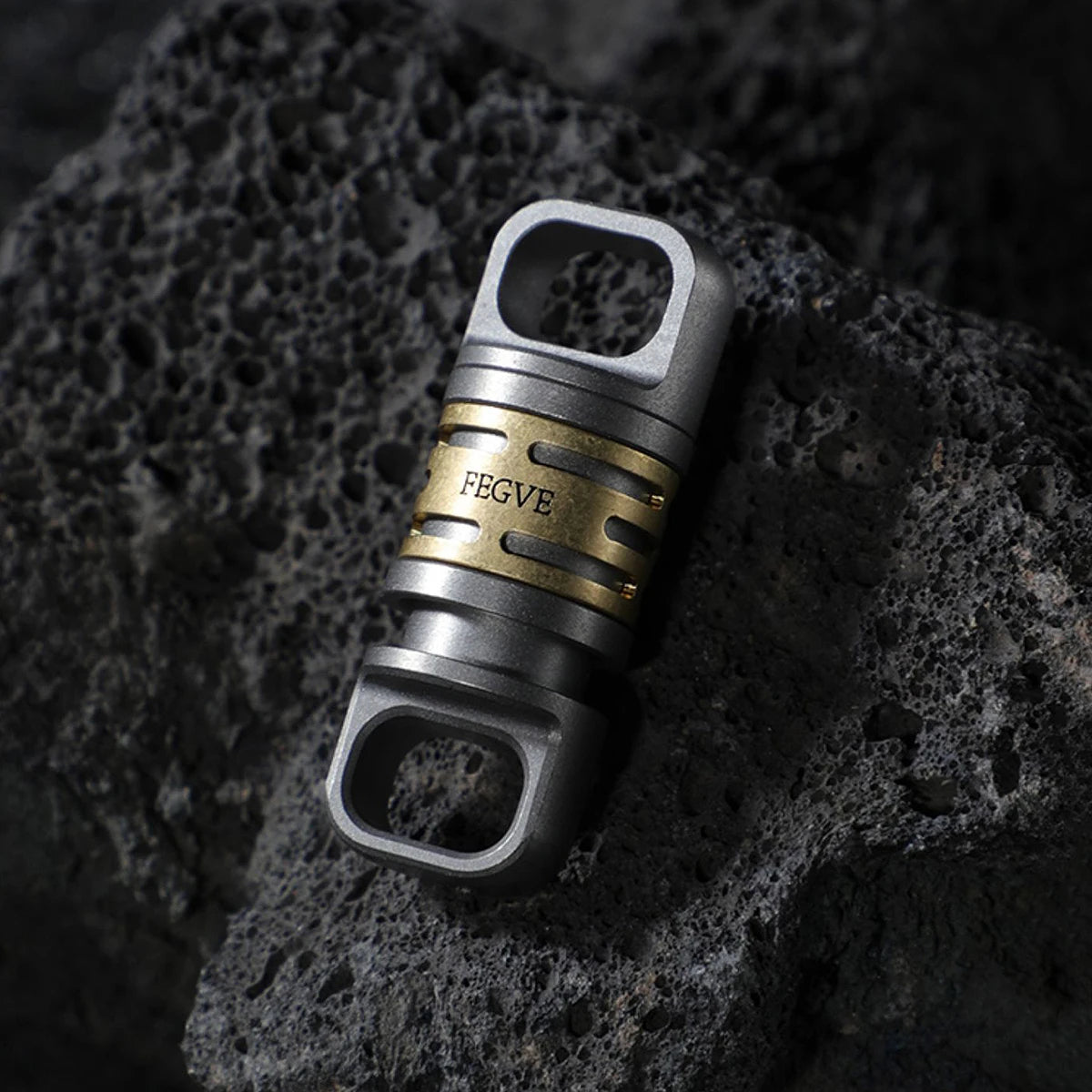 Quickdraw Keychain Luxury Titanium Spin Connection for Car Key Ring Holder Men EDC Buckle Unpacking Tool Father's Day Male Gift