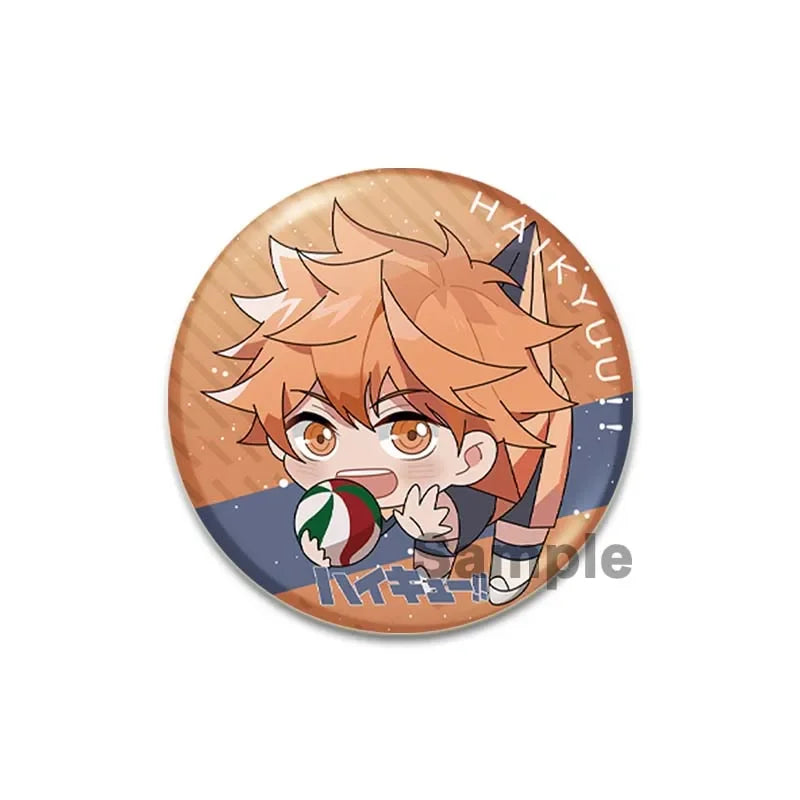 Haikyuu! Karasuno Brooch Pins