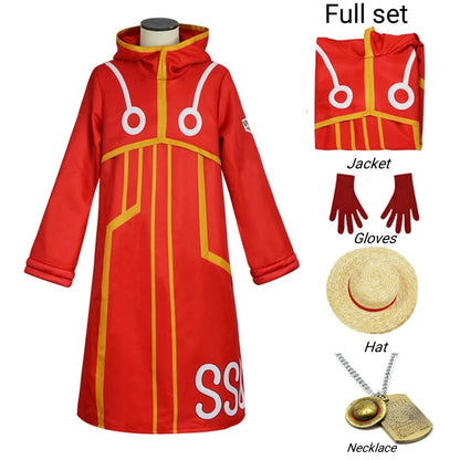 One Piece Monkey D. Luffy Cosplay Robe