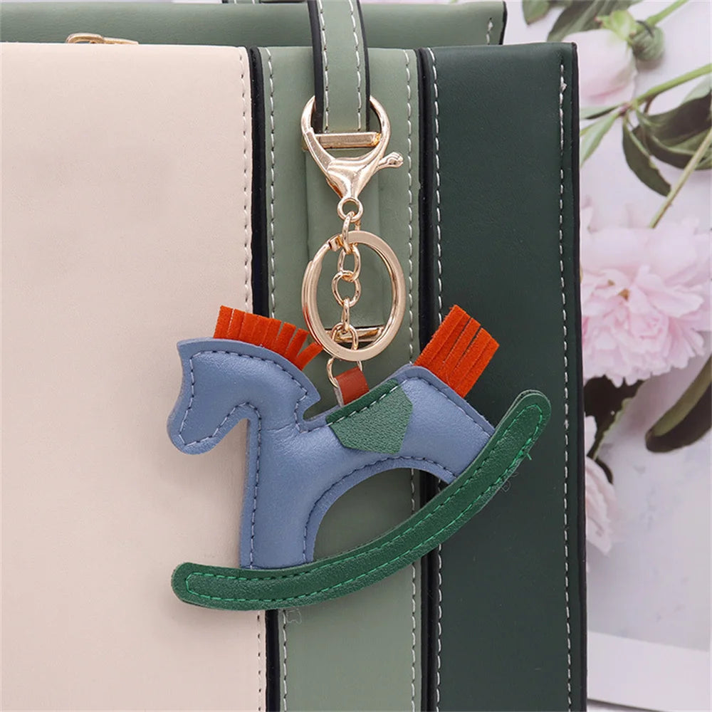Horse Pony Tassel Keychain