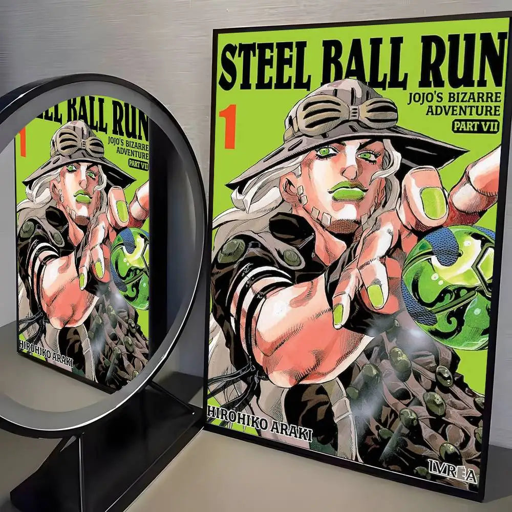 JoJo’s Bizarre Adventure Retro Canvas