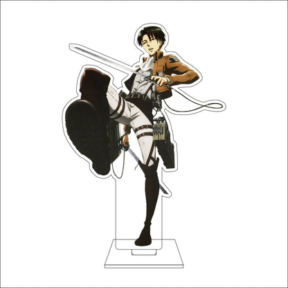 16CM Anime Attack on Titan Cosplay Acrylic Figure Stand Plate Armin Arlert Eren Jaeger Mikasa·Ackerman Ornaments Gifts