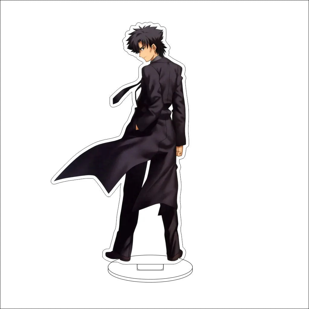 16CM Anime Fate/stay night Altria Pendragon Rin Tohsaka Illyasviel von Einzbern Cos Acrylic Figure Stand Ornaments Gifts