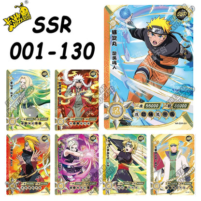 Naruto KAYOU Card Full Set Rare BP NR SE GP CP SP CR MR PR SV SLR OR AR NR UR ZR TR Cards Uzumaki Naruto Anime Collectible Card