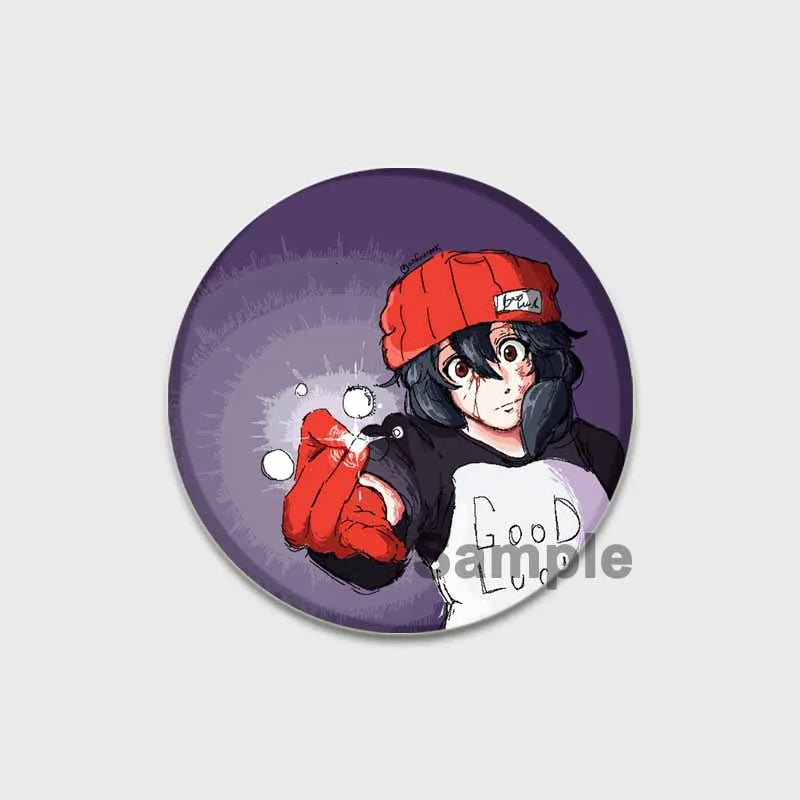 Undead Unluck Character Pin