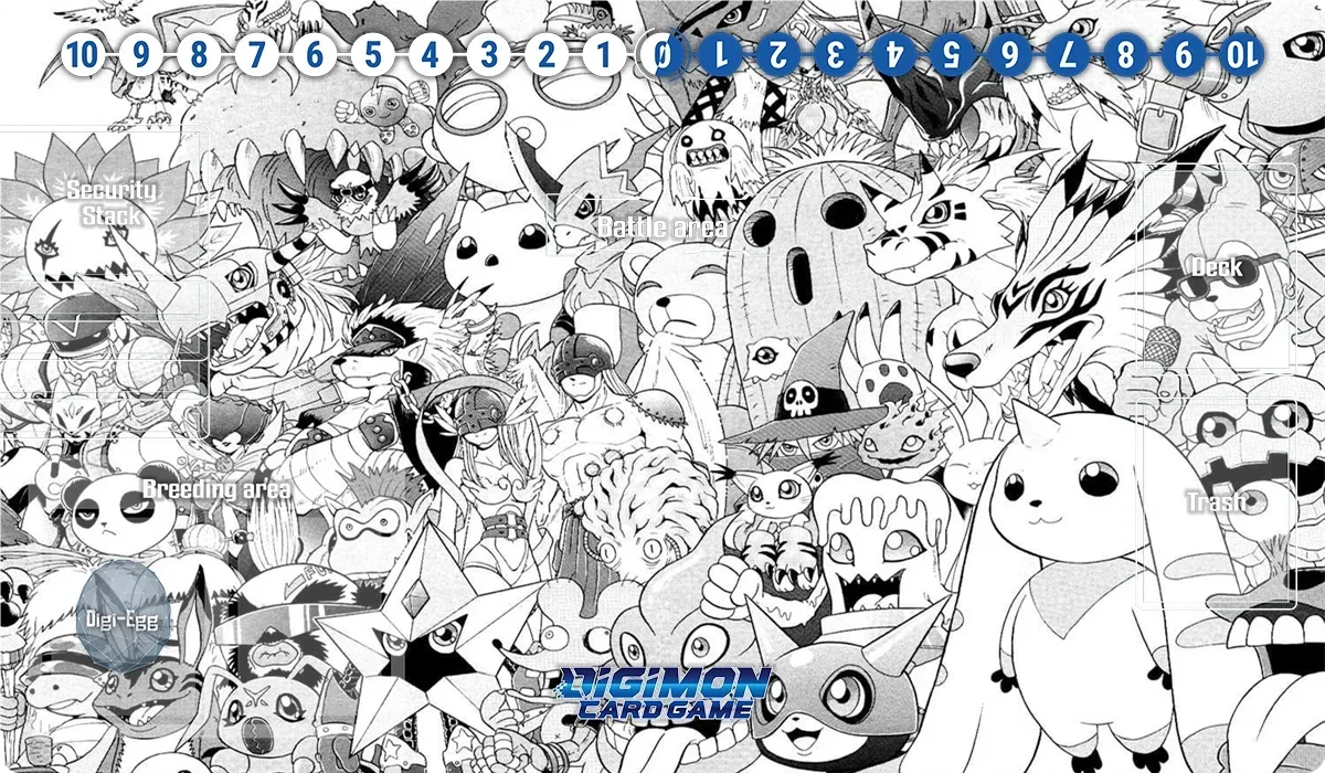 Digimon Omnimon Playmat