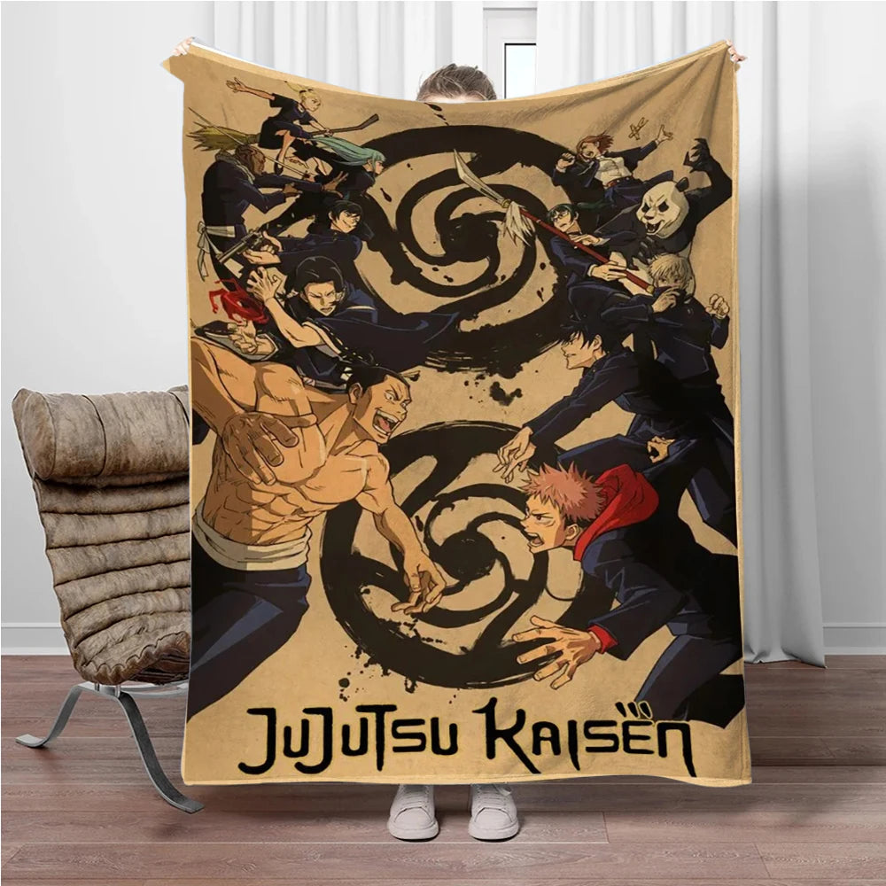 Jujutsu Kaisen Flannel Blanket
