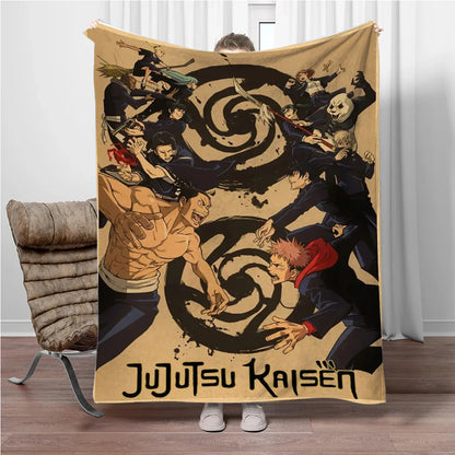 Jujutsu Kaisen Flannel Blanket