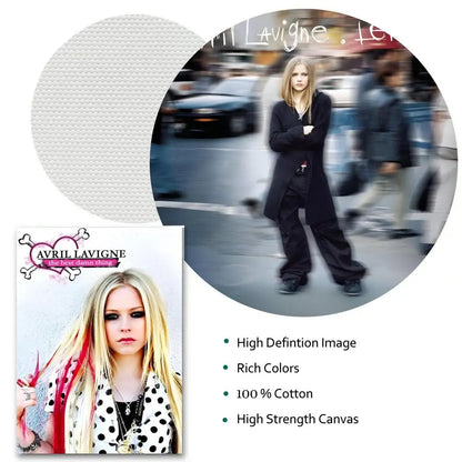 Avril Lavigne Waterproof Poster