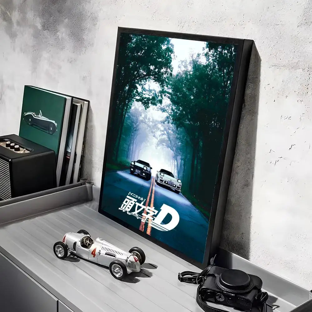 Initial D Car Wall Art