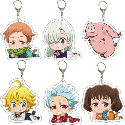The Seven Deadly Sins Meliodas Acrylic Keychain