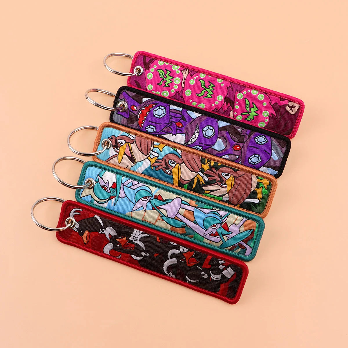 Anime Cute Animals Keyring