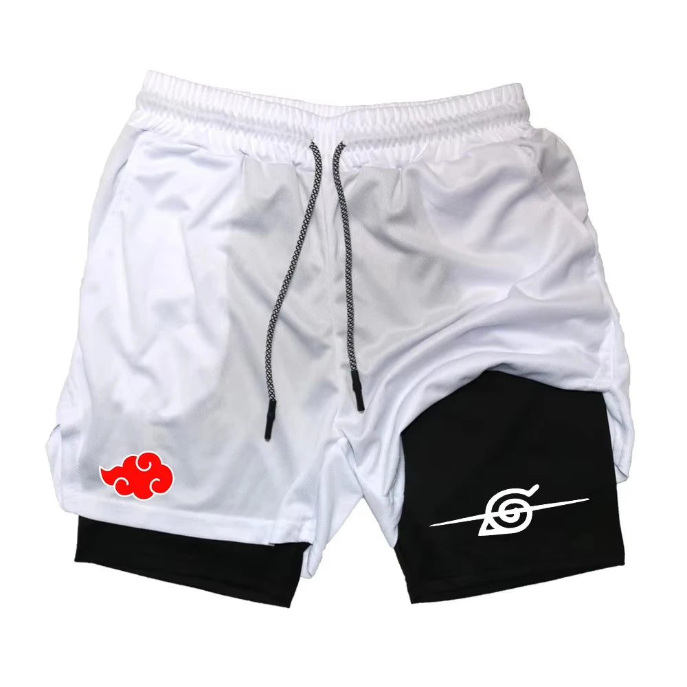 Naruto Naruto 2-In-1 Shorts