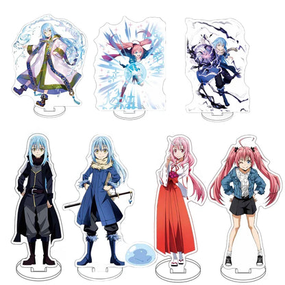 Anime Rimuru Tempest Shuna Shion Acrylic Stand Figure Doll