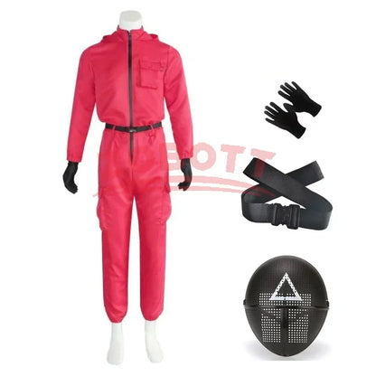Red Calamari Jumpsuit