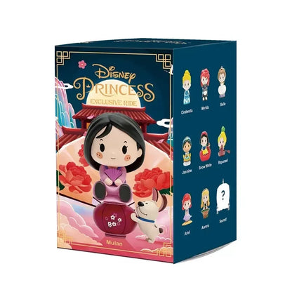 POP MART Disney Princess Exclusive Ride Series Blind Box Toys Mystery Box Mistery Caixa Action Figure Surpresa Cute Model Gift