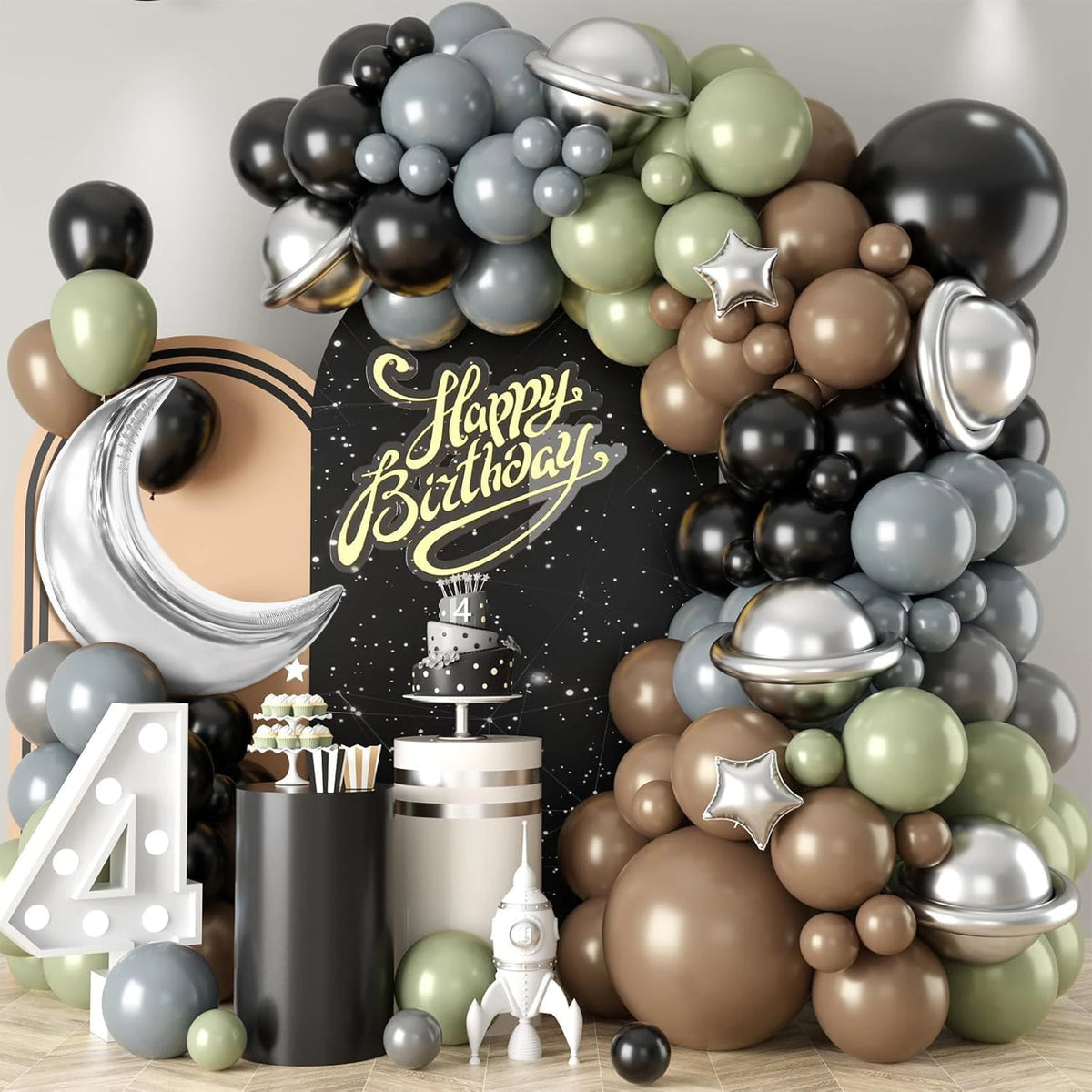 Space Series Balloon Arch Kit