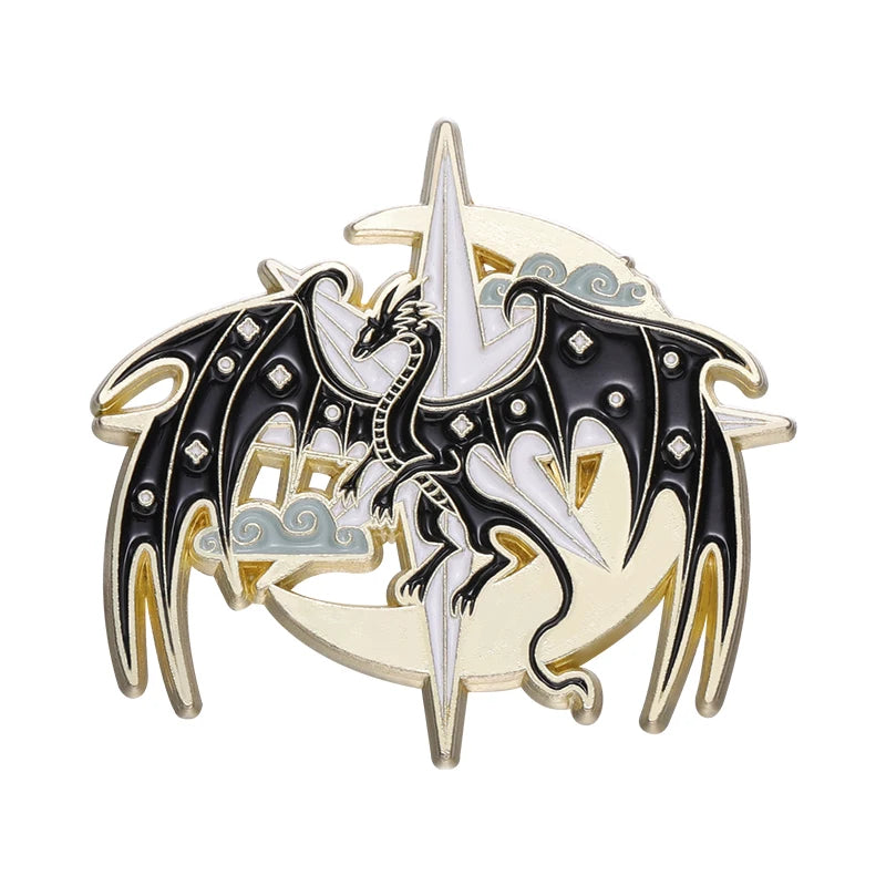 Animals Enamel Pin Eagle Dragon Birds Brooch Badge Jewelry Accessories WholesaleLapel Metal Gifts Backpack Hat Friends
