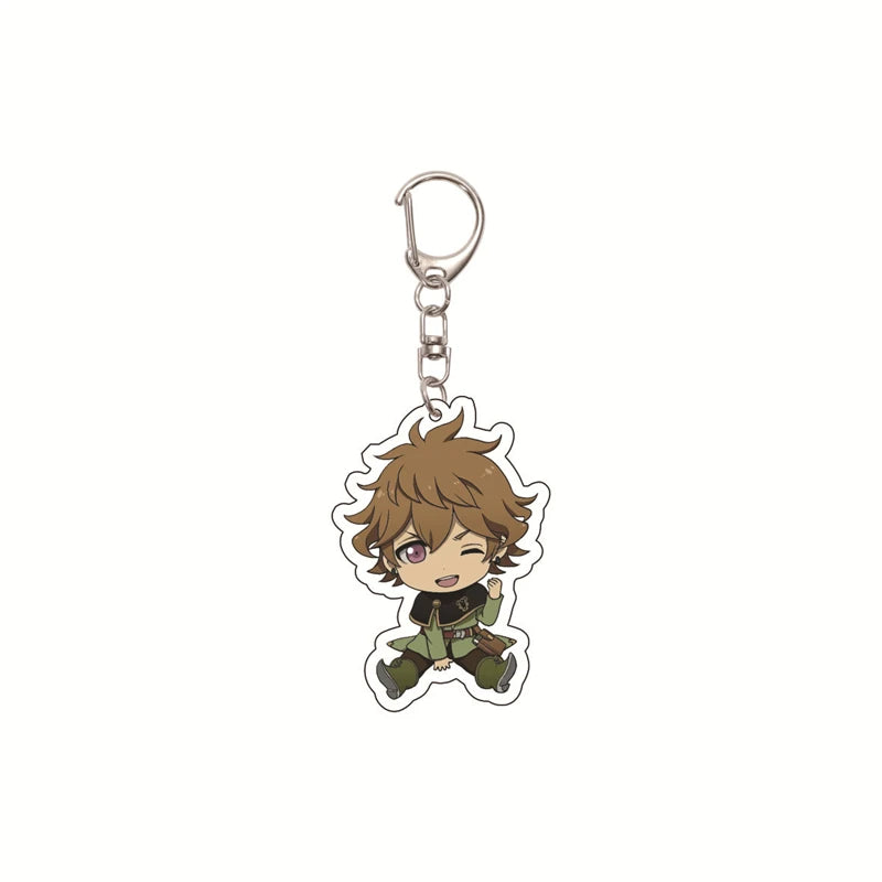Black Clover Asta Acrylic Keychain
