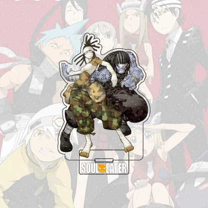 Anime“Soul Eater”Acrylic Character Tsugumi Harudori, Kid Standing Model Stand Exquisite Desktop Decoration Halloween Gift 15CM