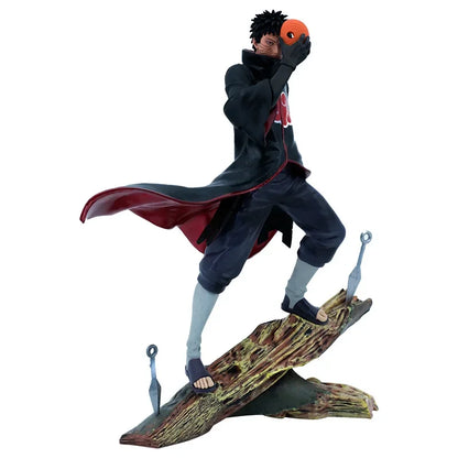 Anime Figurine GK Shippuden Akatsuki Tobi Uchiha Obito PVC Action Figure Statue Collection Model Toys For Kids