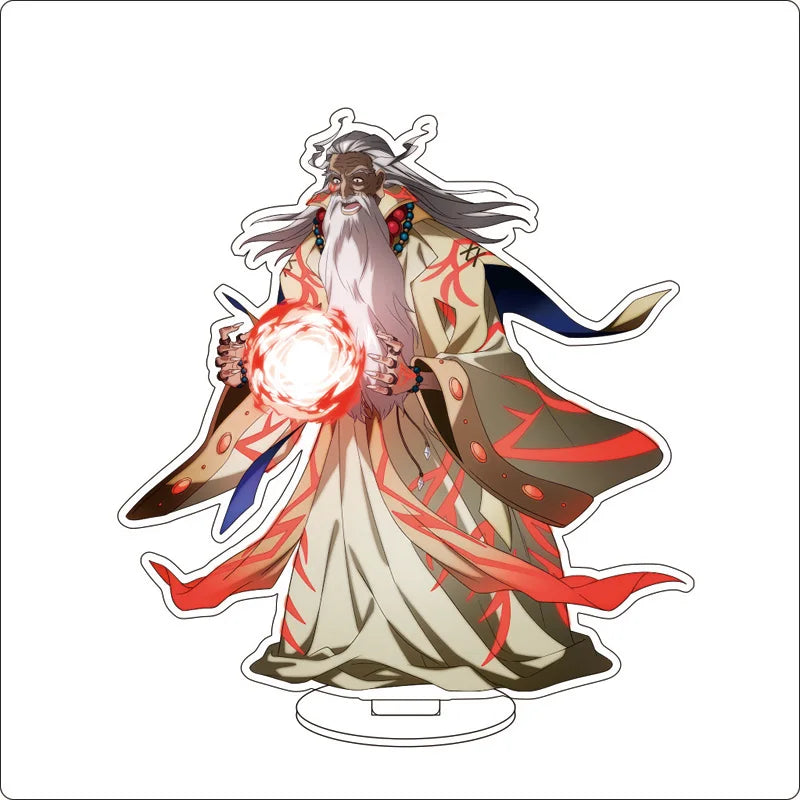 Anime Overlord Acrylic Stand Ornaments Ainz Ooal Gown Shalltear Bloodfallen albedo Cocytus Figure Stand Halloween Gifts