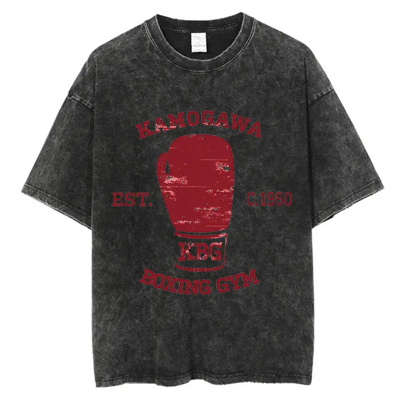 Hajime No Ippo Kamogawa Oversized T-Shirt