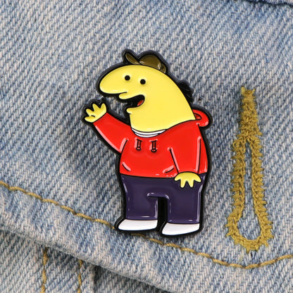 Smiling Friends Enamel Pin