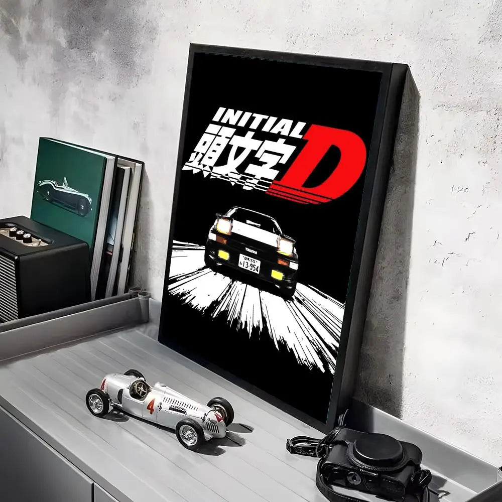 Initial D Car Wall Art