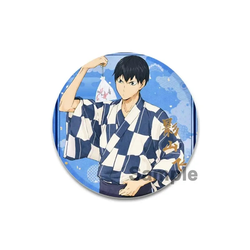 Haikyuu! Karasuno Brooch Pins