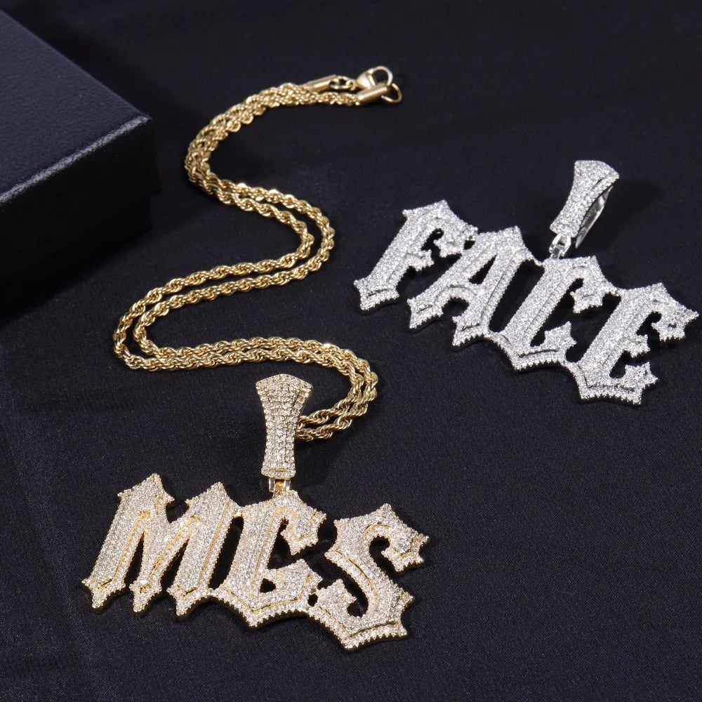 Anime Custom Bling Necklace