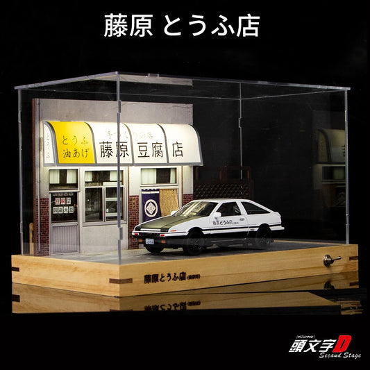 Initial D AE86 Garage Display Case