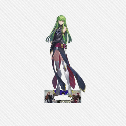 15cm Anime Lelouch Lamperouge Acrylic Keychain Characteristic Characters Ornament Accessories Goods Collection Christmas Gifts