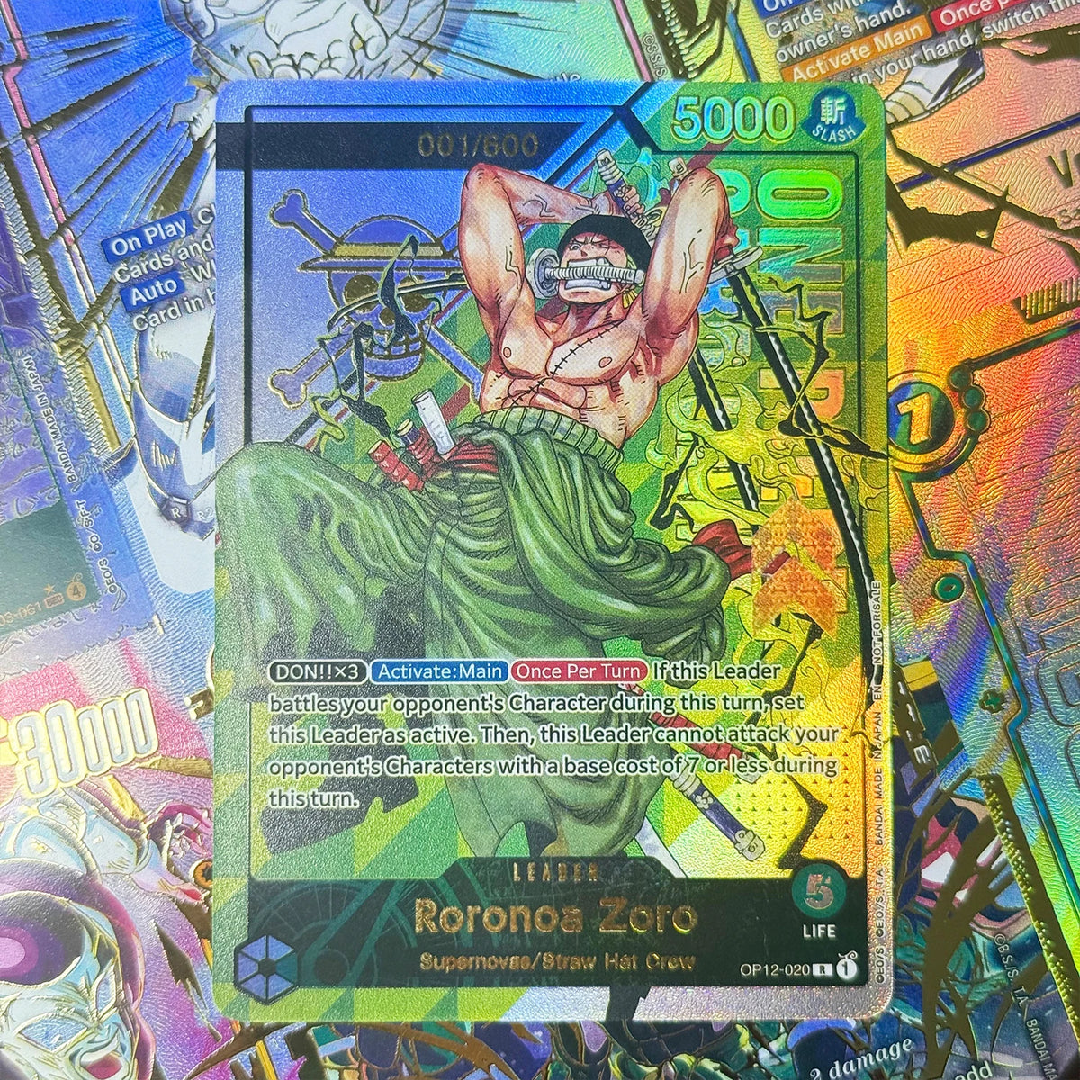 One Piece Roronoa Zoro Card Set