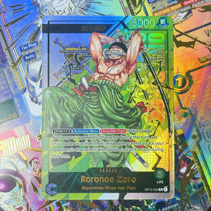 One Piece Roronoa Zoro Card Set