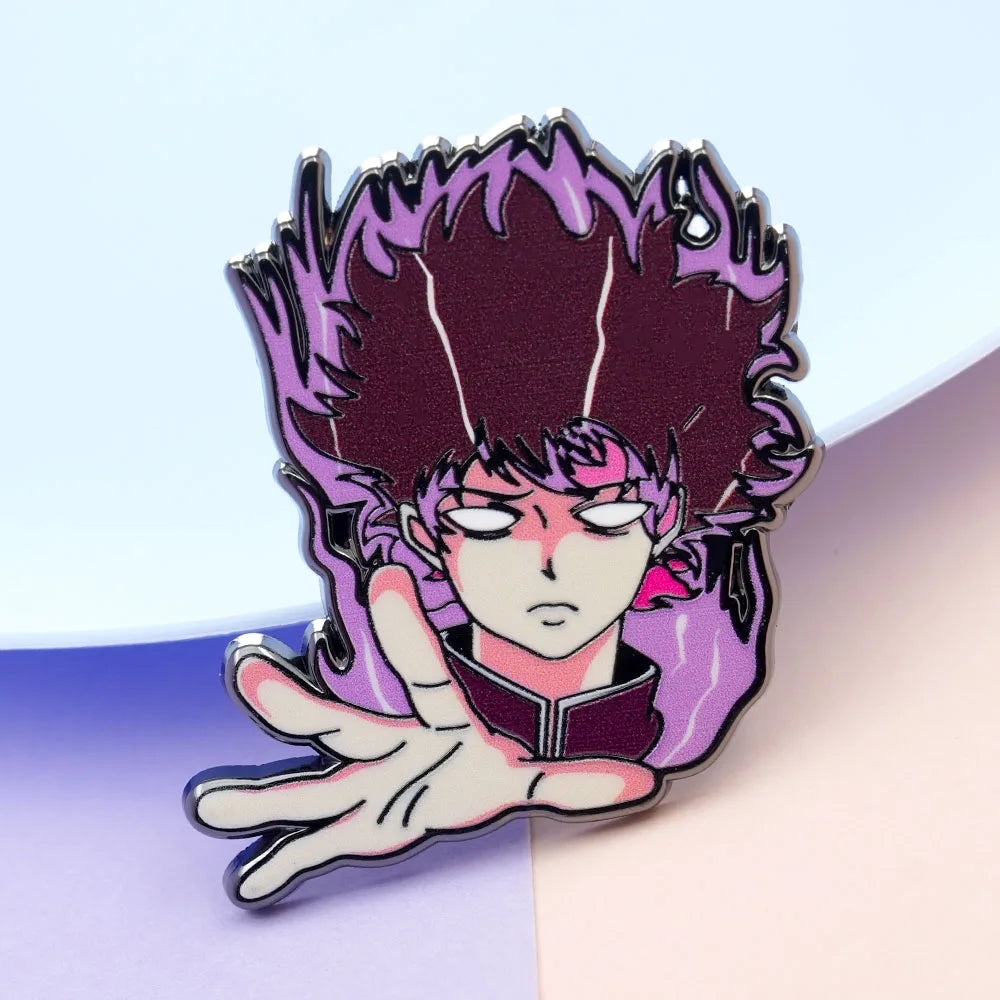 Mob Psycho 100 Shigeo Kageyama Enamel Pin