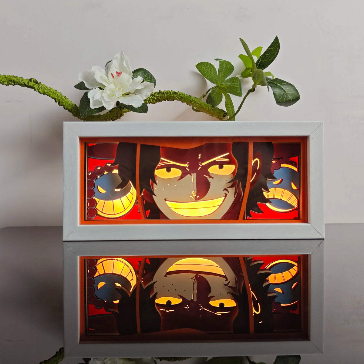 Anime Series Paper-Cut LED Lamp